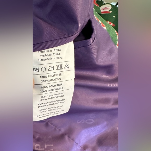 OPPOSUITS Santa Boss Novelty Costume Christmas Party Holiday Green Red Outfit - Picture 14 of 16